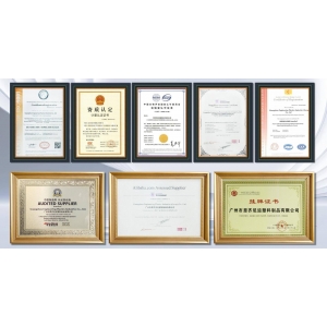 通過ISO、SGS、FDA、ROSH等多項認證